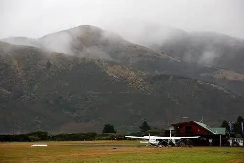Kaikoura airport, Canterbury, New Zealand, June 2007
