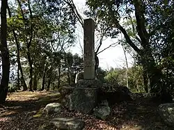 Mino Kaneyama Castle ruins