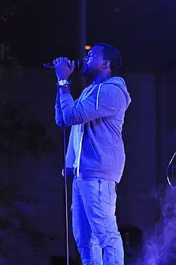 West performing at Museum of Modern Art's annual Party