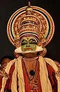 Karnan in Kathakali at Nedumudi