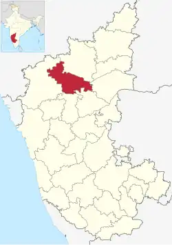 Location in Karnataka