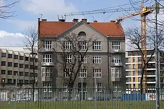 His house in Kraków, designed by him in 1912