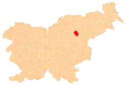 Location of the Municipality of Vojnik in Slovenia