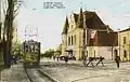 Postcard of the old train station