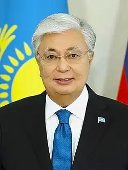 Kazakhstan President Kassym-Jomart Tokayev