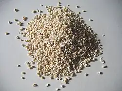 Groats are often soaked before cooking to soften them, and are used in soups and porridges.