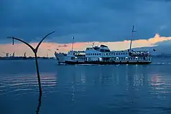 Flooded Kavaklı Beach in Gölcük