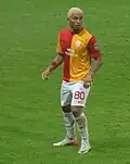 Kazim-Richards playing for Galatasary in Turkey