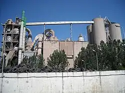 Cement factory in Chișcădaga