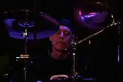 LeBlanc performing with Little Axe in 2009