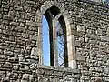 One of the surviving gothic-style windows in 2008