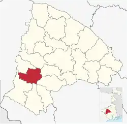 Location of Khatra