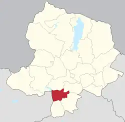 Shine-Ider District in Khövsgöl Province