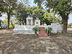 Overview of the monument from the east