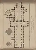 Plan of the minster 1839