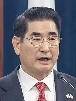 Kim Yong-hyun speaking