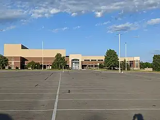 Kimberly High School from the parking lot