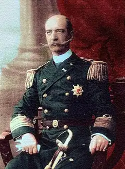 King George in Admiral's uniform of the Hellenic Navy