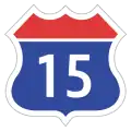 Expressway No.15 shield}}