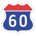 Expressway No.60 shield}}