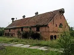 Abandoned manor in Kozarek
