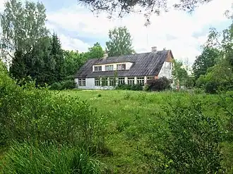 The former village school building, built in 1893 and closed in 2014