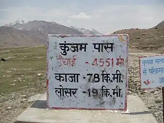 Kunzum La, Lahaul & Spiti Himachal Pradesh