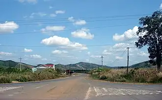 A highland village in Dray Sáp commune