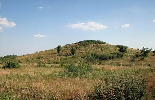 Kurgan mount near Novi Kneževac, 3000 BCE