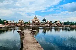 Kusumvan sarovar and Chhatris