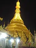 Kyaikthanlan Pagoda at night