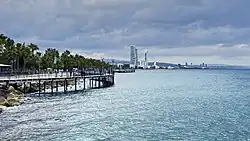 View of Limassol taken from Limassol Molos