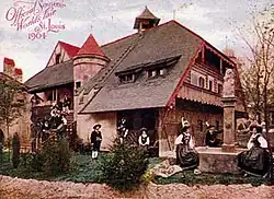 German Pavilion (1904), Saint Louis World's Fair, Saint Louis, Missouri.