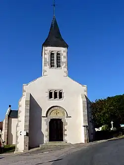 The church in La Chapelle-sous-Uchon
