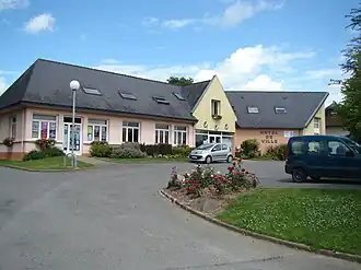 The town hall of La Mezière
