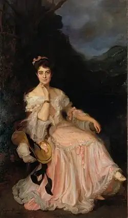 Élisabeth de Gramont, by Philip de László, 1902