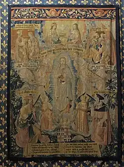Tapestry from the Life of the Virgin, 16th c.