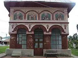 Church in Lacurile village