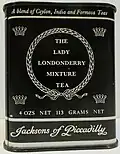 The Lady Londonderry Mixture Tea blended by Jacksons