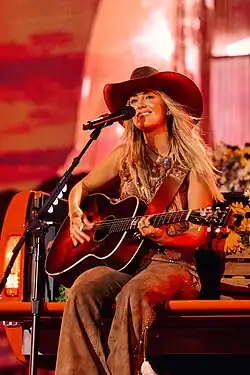 Wilson performing at the Ascend Amphitheatre in Nashville, Tennessee, June 2024