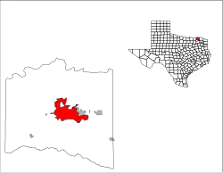 Location of Lamar County