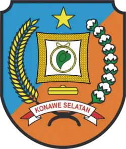 Coat of arms of South Konawe Regency