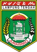 Coat of arms of Central Lampung Regency
