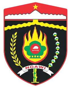 Coat of arms of Ngawi Regency