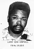 Larry Gene Campbell FBI Most Wanted Poster
