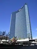 Outside Vdara's entrance