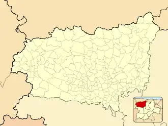 Montealegre is located in Province of León