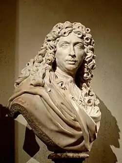 Bust of Charles LeBrun, (1676) (Louvre)
