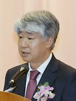 Lee Jong-seok's Portrait in his retirement ceremony