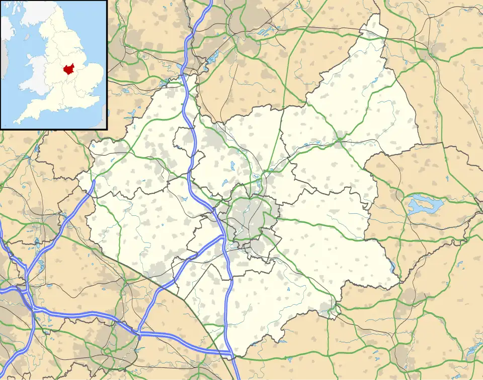 Catthorpe is located in Leicestershire